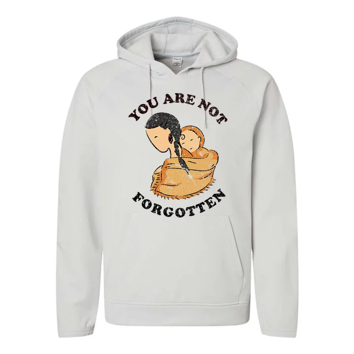 Native American Day Pride Indigenous Performance Fleece Hoodie