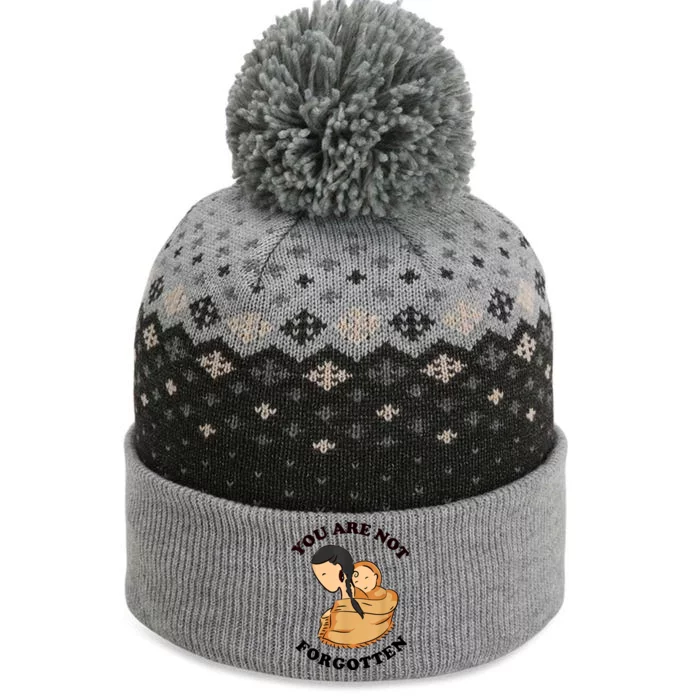 Native American Day Indian Pride Indigenous Native Day The Baniff Cuffed Pom Beanie