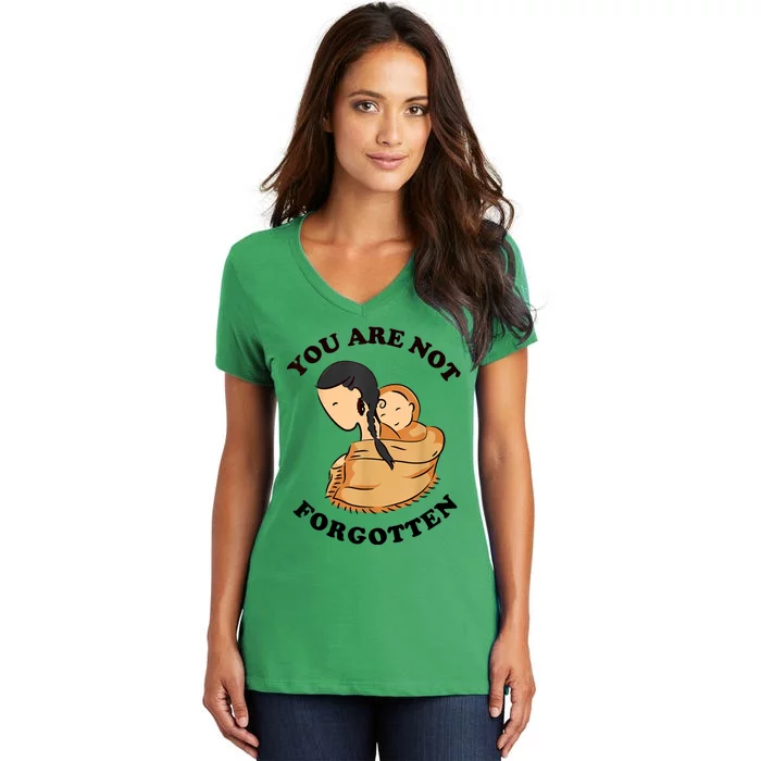 Native American Day Indian Pride Indigenous Native Day Women's V-Neck T-Shirt