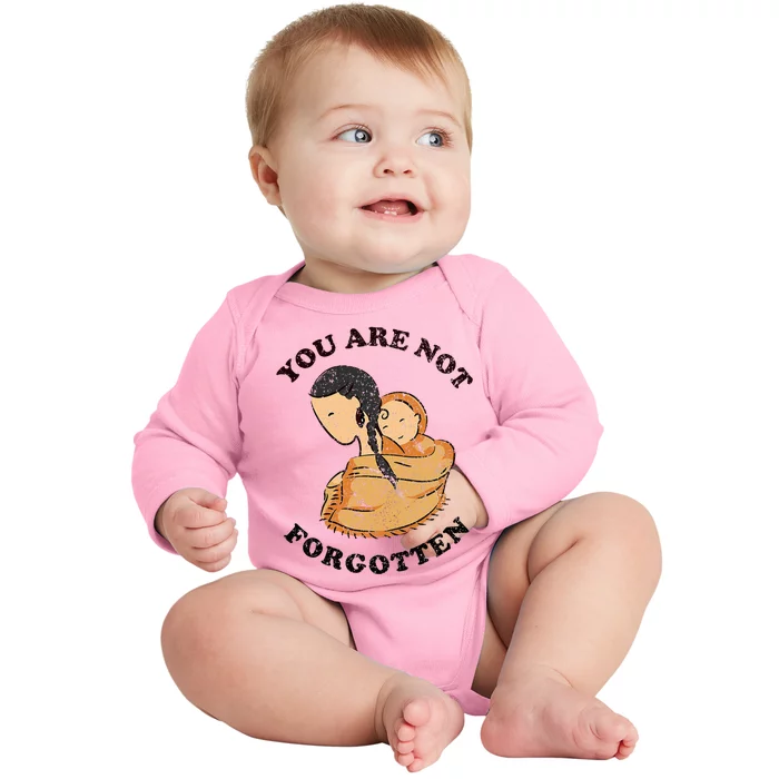 Native American Day Pride Indigenous Baby Long Sleeve Bodysuit