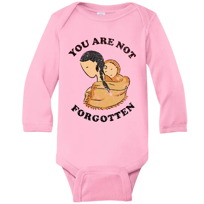 Native American Day Pride Indigenous Baby Long Sleeve Bodysuit