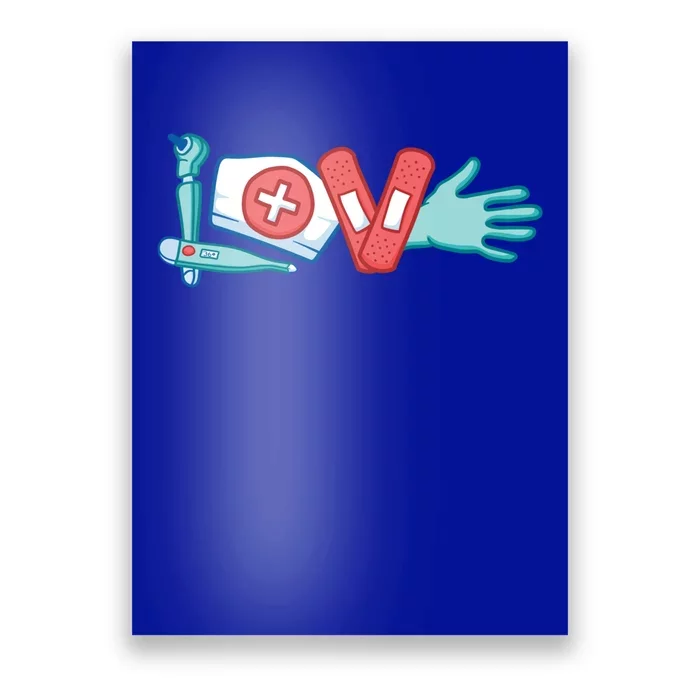 Nurse And Doctor Love Meaningful Gift Poster