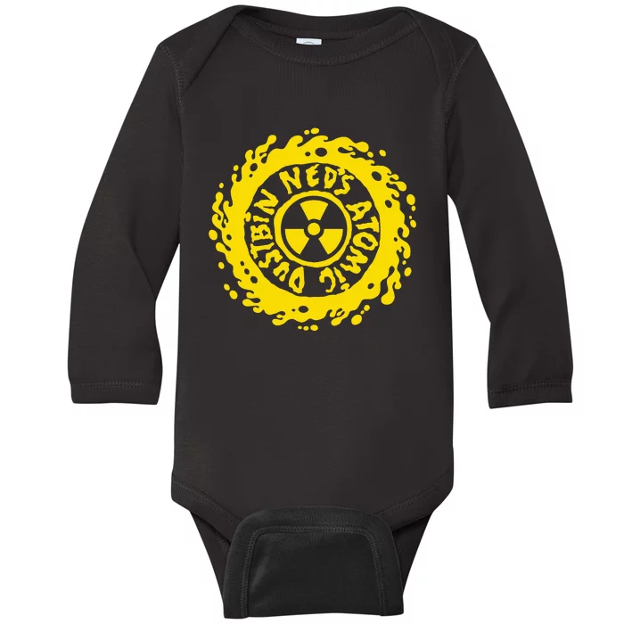 NedS Atomic Dust Bin Baby Long Sleeve Bodysuit