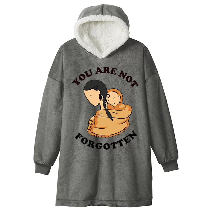 Native American Day Indian Pride Indigenous Native Day Hooded Wearable Blanket