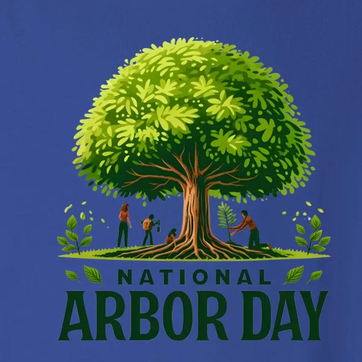 National Arbor Day Tree Care Happy Arbor Day Funny Gift Toddler Long Sleeve Shirt