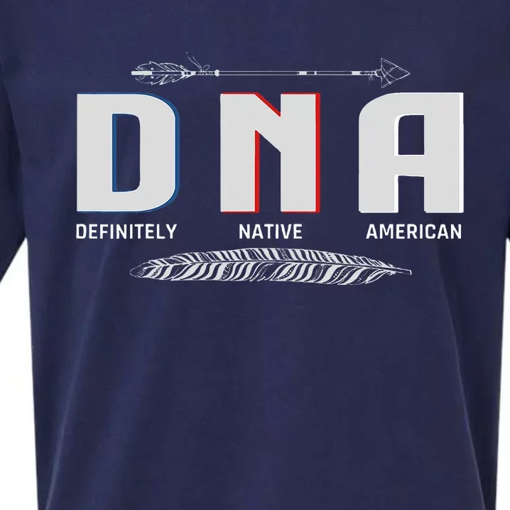 Native American Dna Native Indian Pride Indigenous Sueded Cloud Jersey T-Shirt