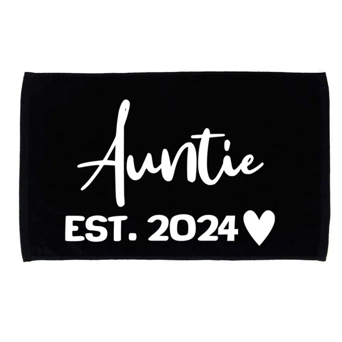 New Auntie Est. 2024 Microfiber Hand Towel