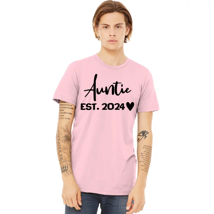 New Auntie Est. 2024 Premium T-Shirt