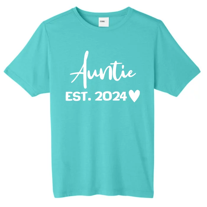 New Auntie Est. 2024 ChromaSoft Performance T-Shirt