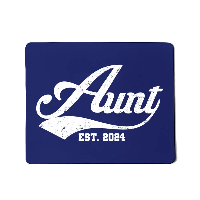 New Aunt Est 2024 Sporty Family Mousepad