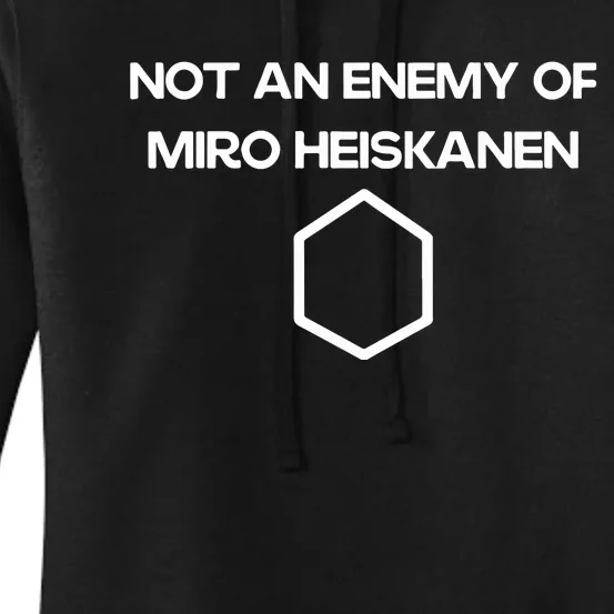 Not An Enemy Of Miro Heiskanen Women's Pullover Hoodie