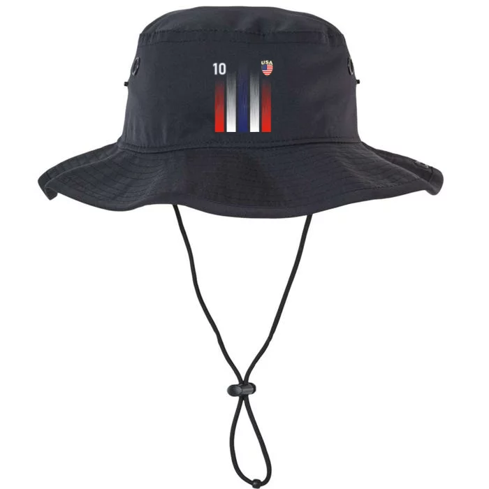 National America Flag American Soccer USA Jersey Fan 10 Legacy Cool Fit Booney Bucket Hat