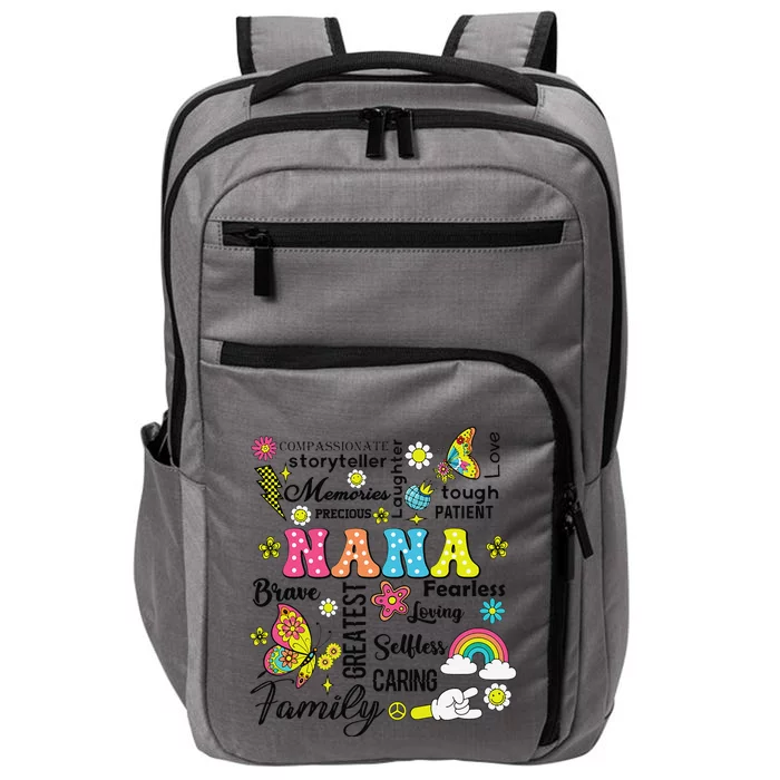 Nana Amazing Funny Grandma Life Idea For Grandparents Day Impact Tech Backpack