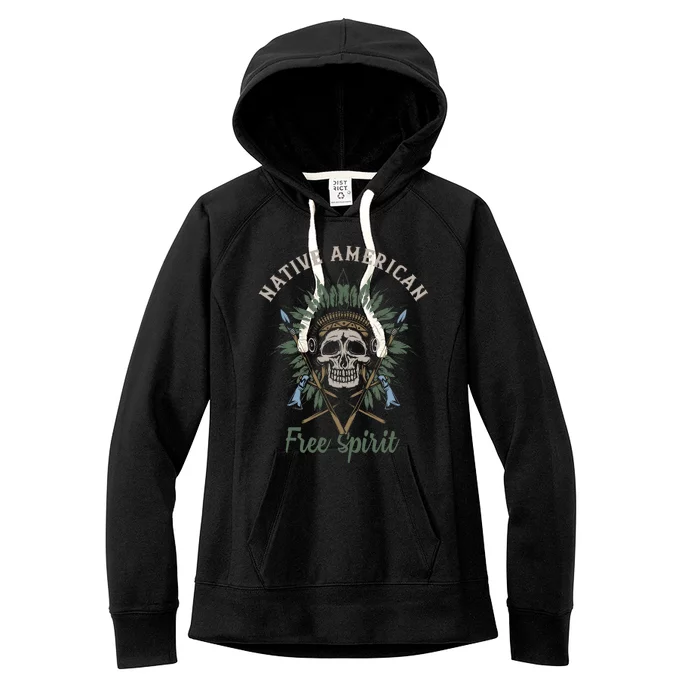 Native American Free Spirit Women's Fleece Hoodie