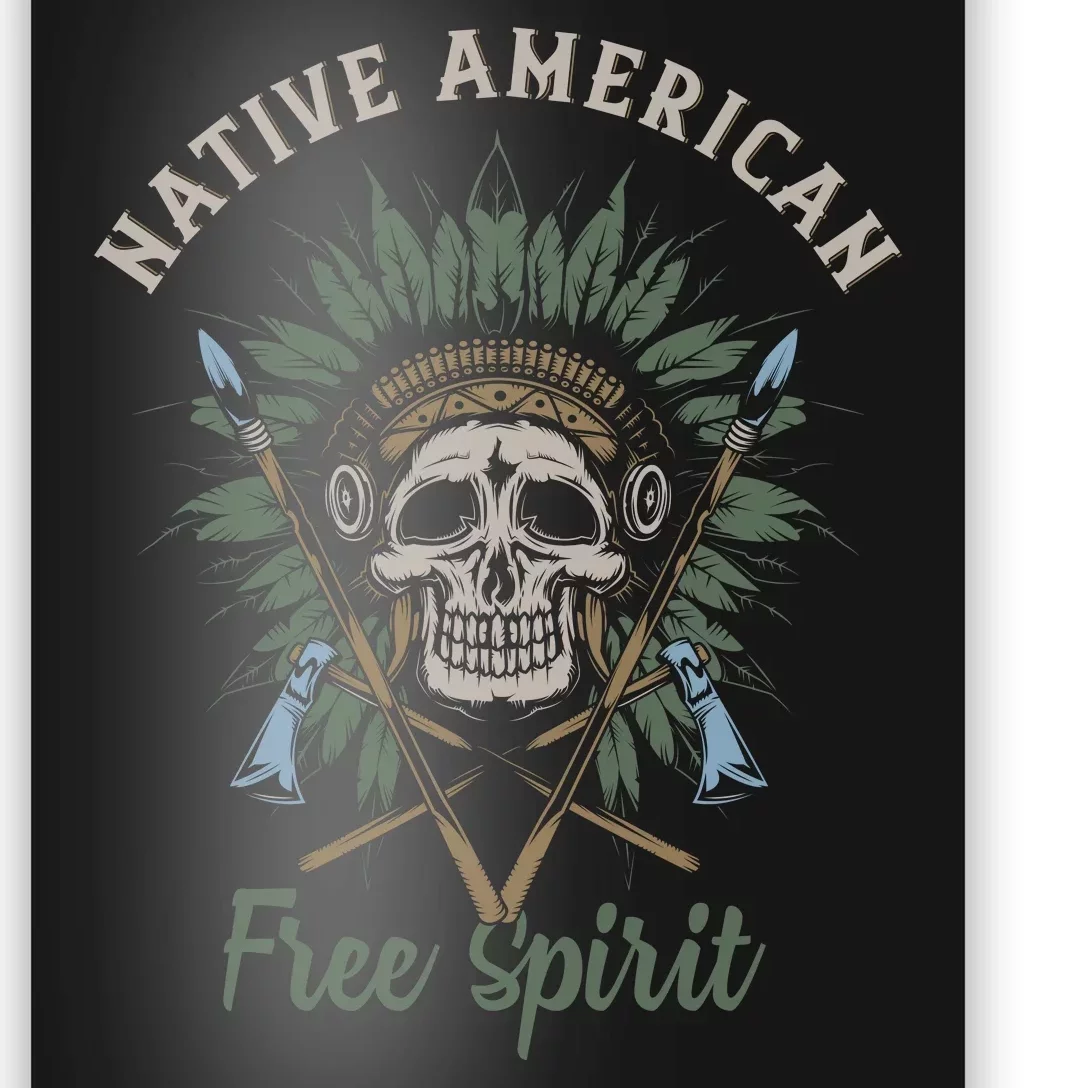 Native American Free Spirit Poster