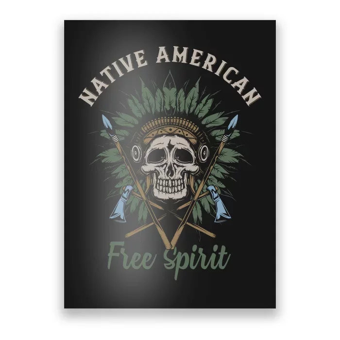 Native American Free Spirit Poster