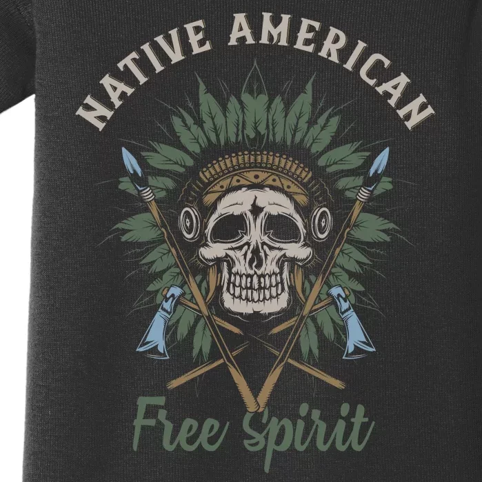 Native American Free Spirit Baby Bodysuit