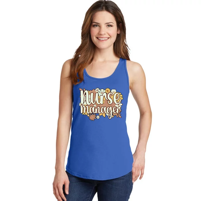 Nurse Ager Flowers Nursing Ager Gift Ladies Essential Tank