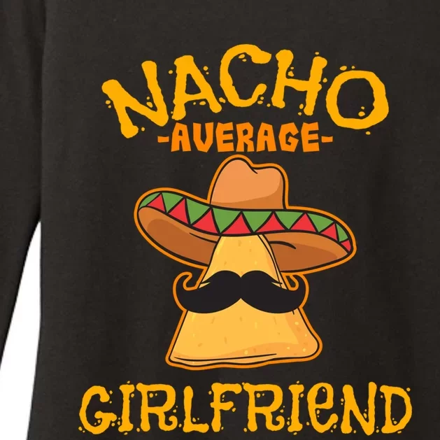 Nacho Average Friend Mexican Valentine's Day Couple Gift Womens CVC Long Sleeve Shirt