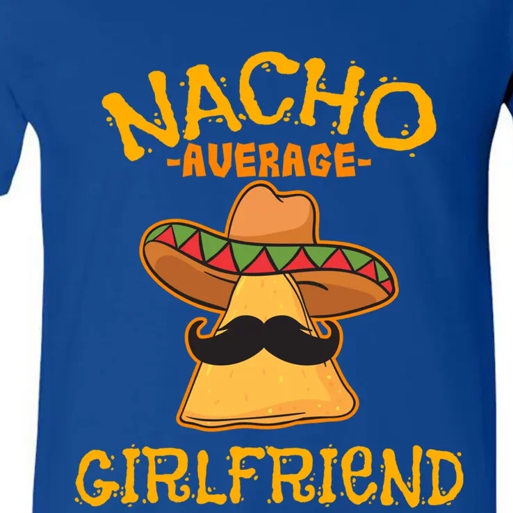 Nacho Average Friend Mexican Valentine's Day Couple Gift V-Neck T-Shirt