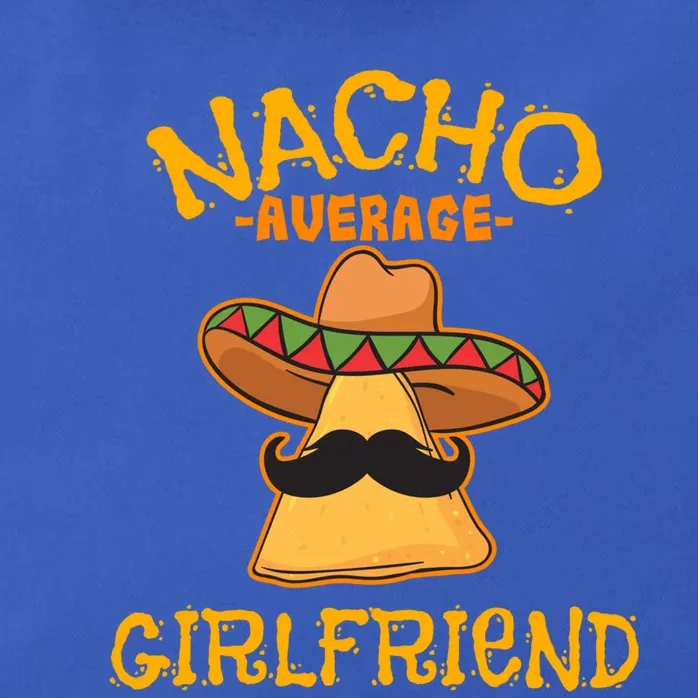 Nacho Average Friend Mexican Valentine's Day Couple Gift Zip Tote Bag