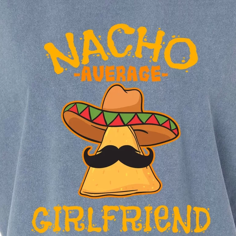 Nacho Average Friend Mexican Valentine's Day Couple Gift Garment-Dyed Women's Muscle Tee