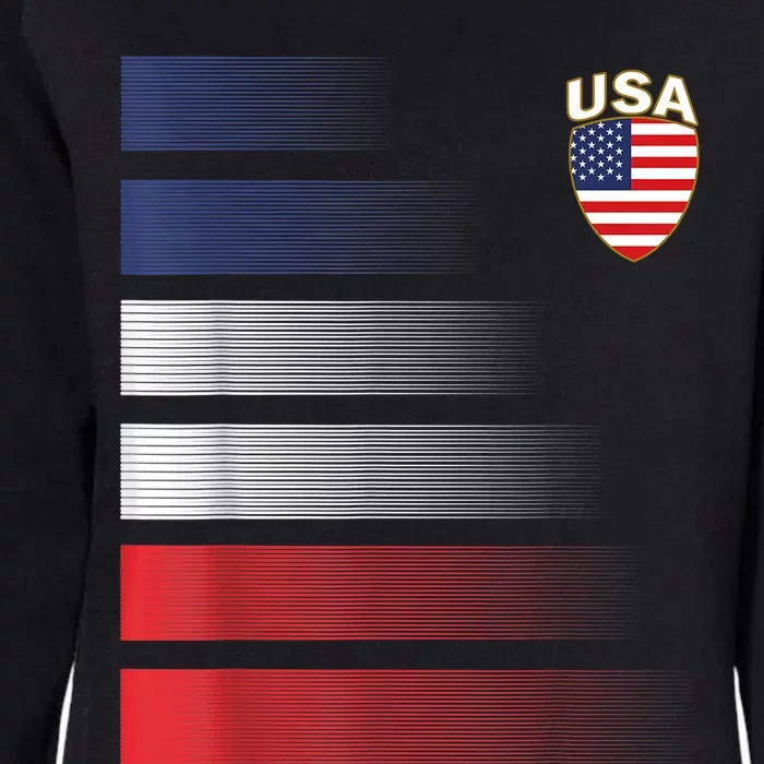 National America Flag American Soccer USA Jersey Fan Team Womens California Wash Sweatshirt