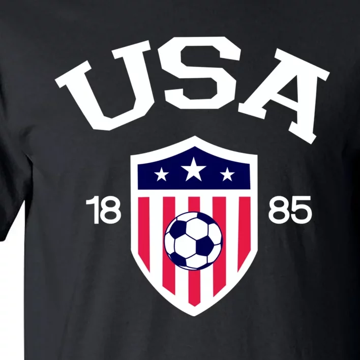 National America Flag American Soccer USA Jersey Fan Team Tall T-Shirt