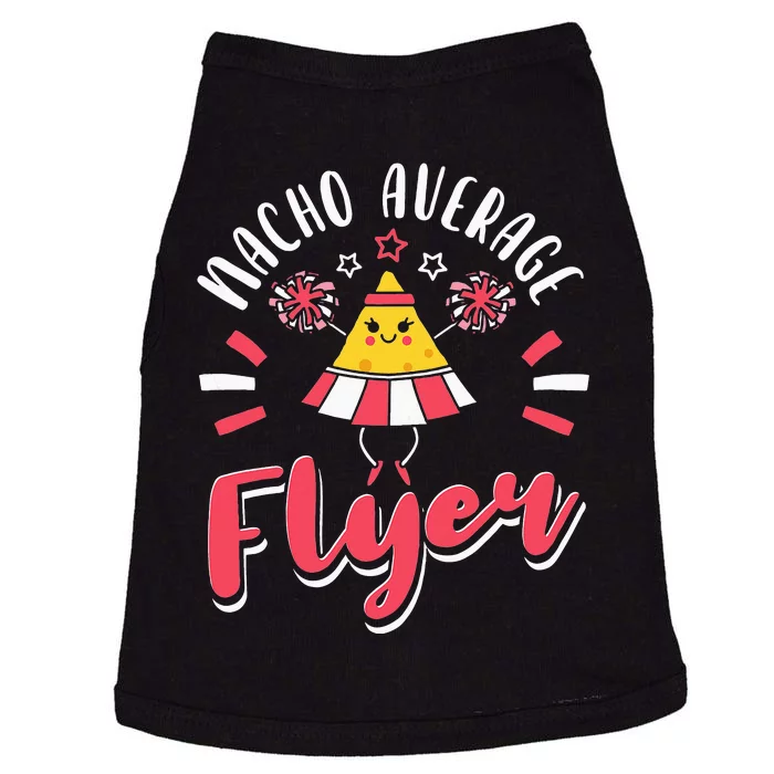 Nacho Average Flyer Cheerleading Cheerleader Cinco De Mayo Doggie Tank