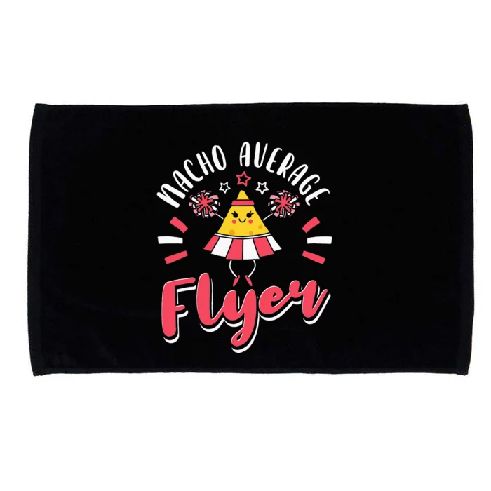 Nacho Average Flyer Cheerleading Cheerleader Microfiber Hand Towel