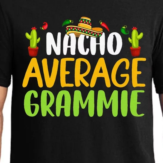 Nacho Average Grammie Cinco De Mayo Mexican Matching Family Pajama Set