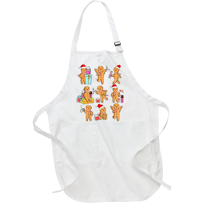 Nail Art Gift Full-Length Apron With Pocket