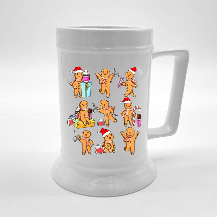 Nail Art Gift Front & Back Beer Stein