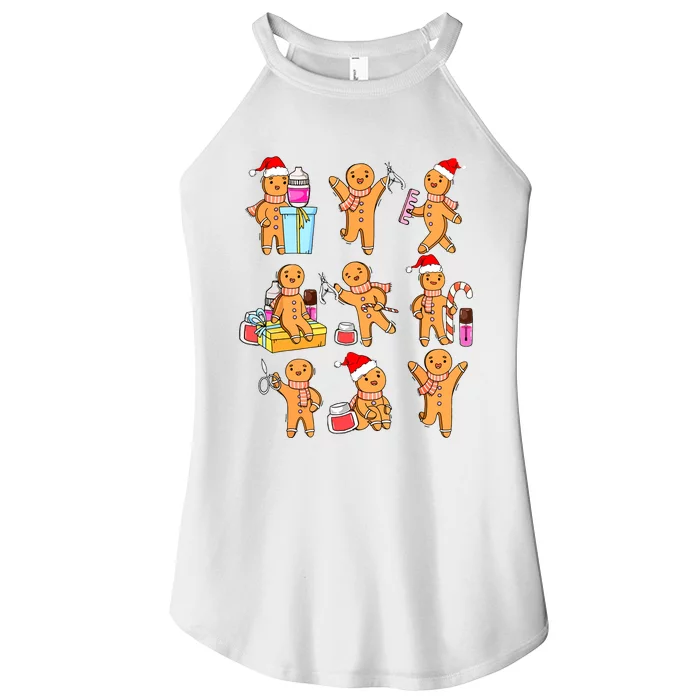 Nail Art Gift Women’s Perfect Tri Rocker Tank