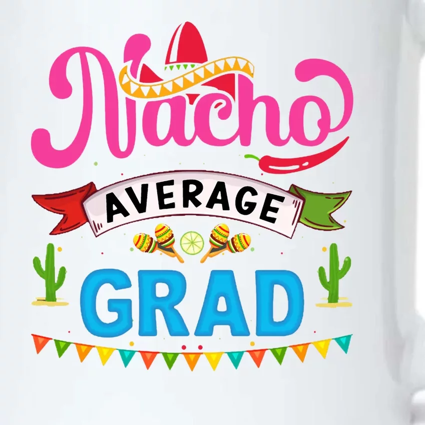 Nacho Average Grad Cinco De Mayo Black Color Changing Mug