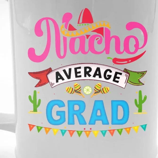 Nacho Average Grad Cinco De Mayo Front & Back Beer Stein