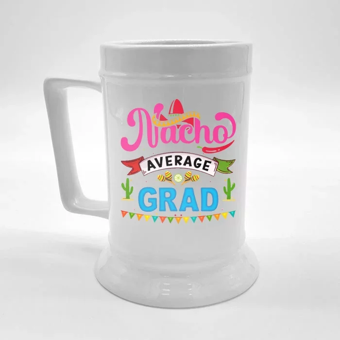 Nacho Average Grad Cinco De Mayo Front & Back Beer Stein