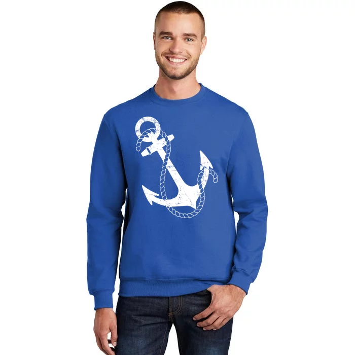 Nautical Anchor Gift Tall Sweatshirt