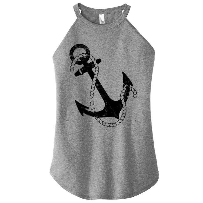 Nautical Anchor Gift Women’s Perfect Tri Rocker Tank