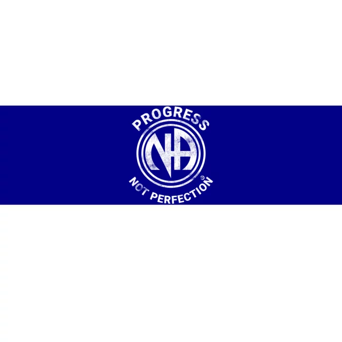 Narcotics Anonymous Gift Progress Not Perfection Aa Na Gift Bumper Sticker