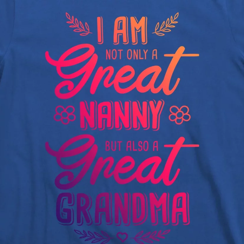 Nanny Aupair Grandma Sitter Gift T-Shirt