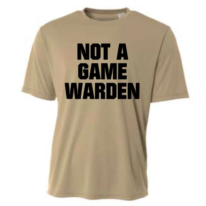 Not A Game Warden Cooling Performance Crew T-Shirt