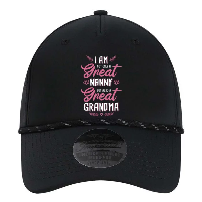 Nanny Aupair Grandma Sitter Gift Performance The Dyno Cap