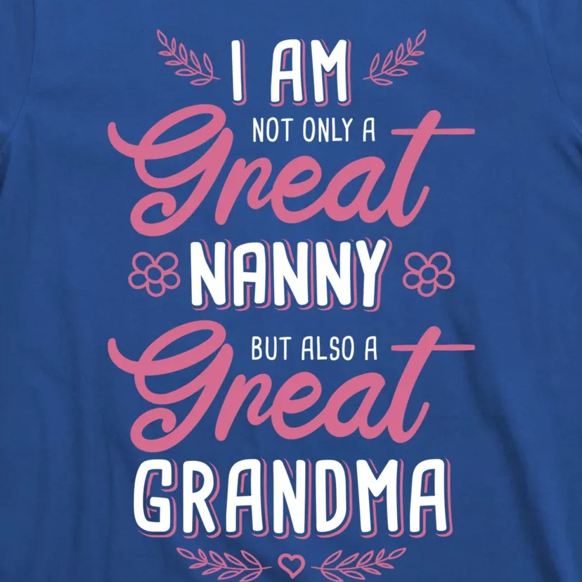 Nanny Aupair Grandma Sitter Gift T-Shirt