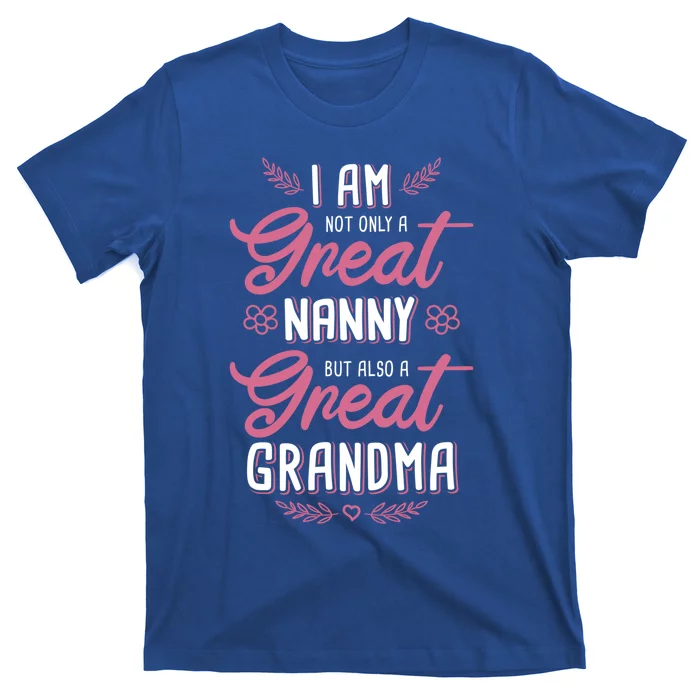 Nanny Aupair Grandma Sitter Gift T-Shirt