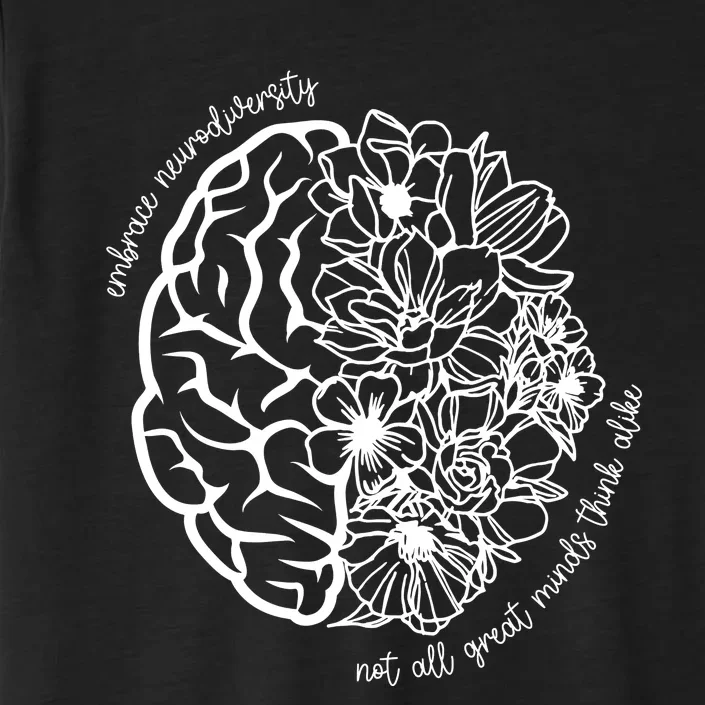 Not All Great Minds Think Alike Autism Awareness ChromaSoft Performance T-Shirt