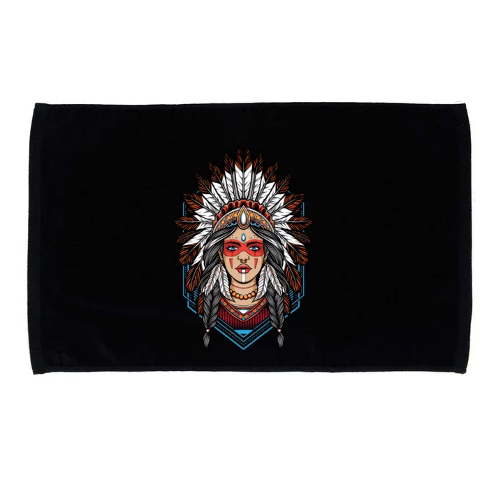 Native American Great Gift Microfiber Hand Towel