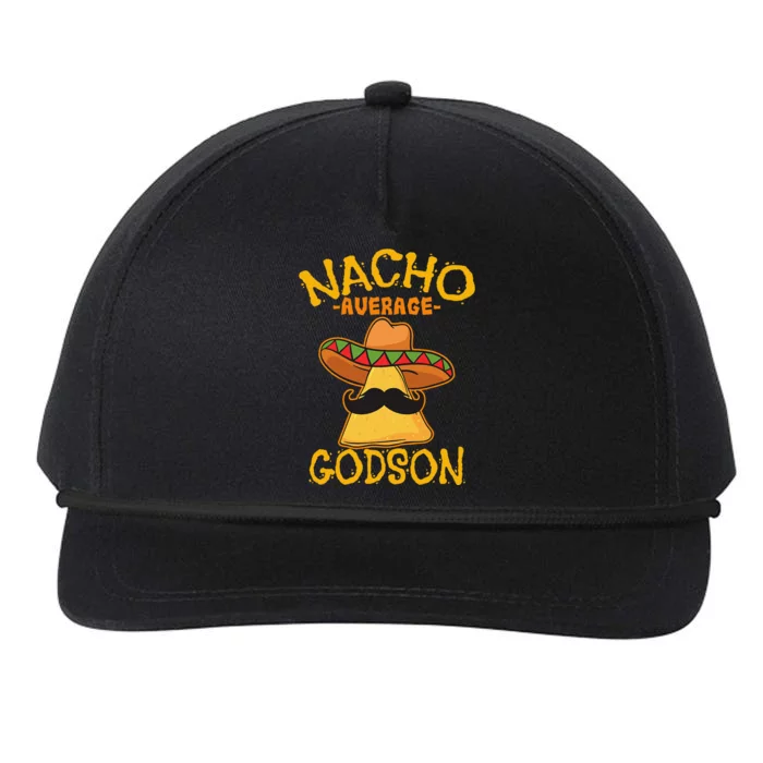 Nacho Average Godson Male Godchild Boy Cinco De Mayo Party Snapback Five-Panel Rope Hat