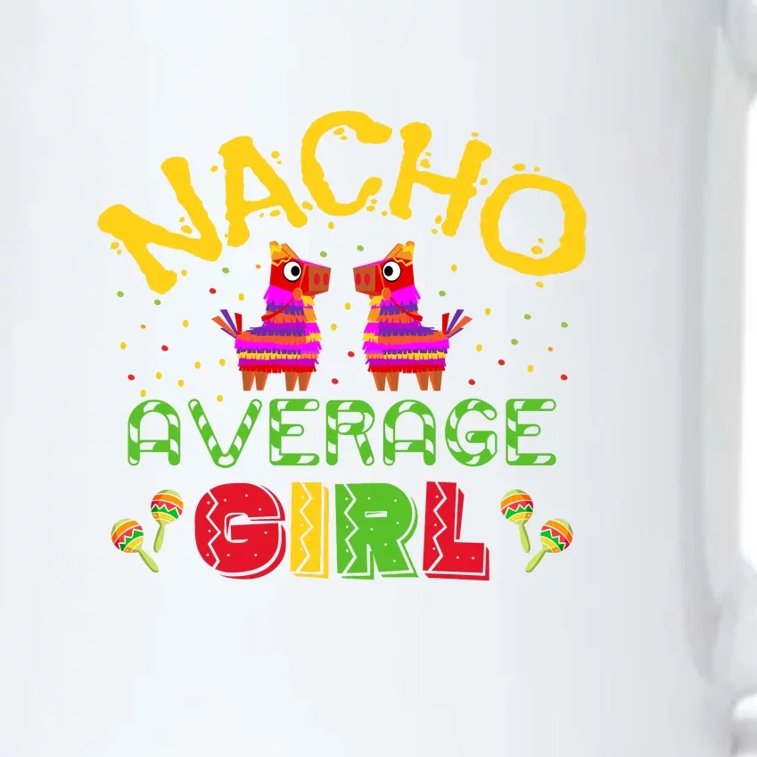 Nacho Average Girl Cinco De Mayo Women Gift Black Color Changing Mug