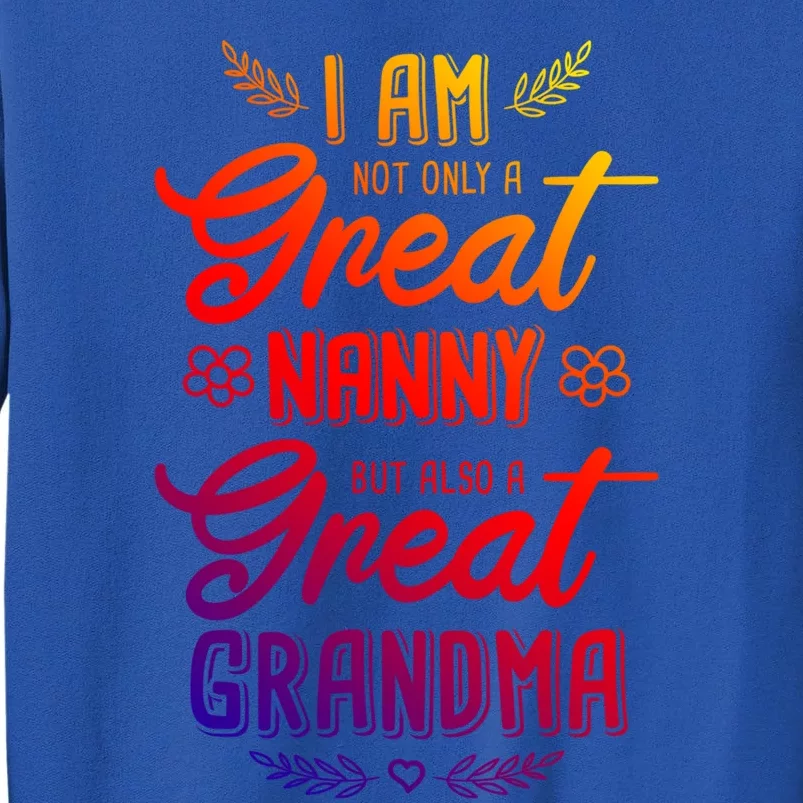 Nanny Aupair Grandma Sitter Cute Gift Sweatshirt